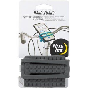 HandleBand Universal Smartphone Bar Mount - Cell Phone Mount for Bike Handlebar